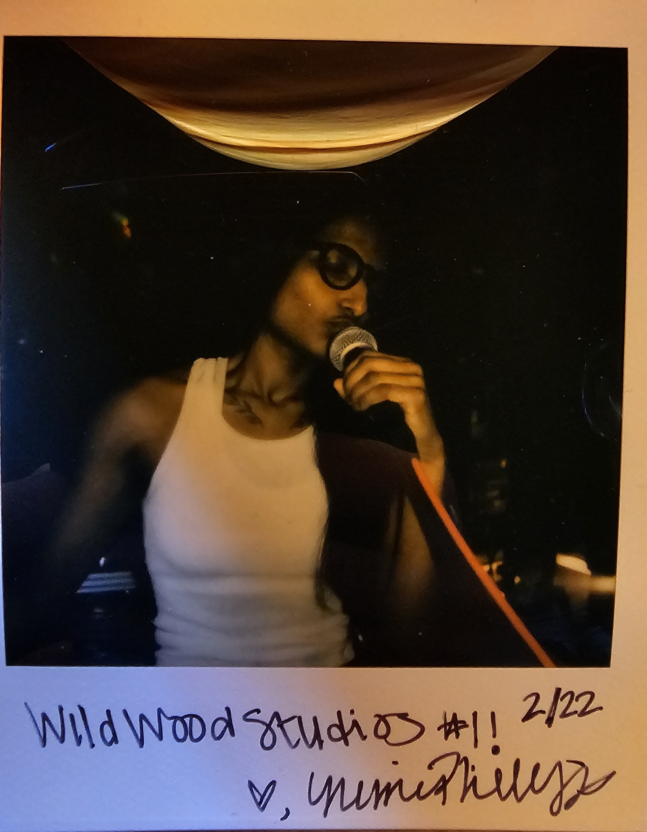 Nimi Phillips polaroid at Wildwoods