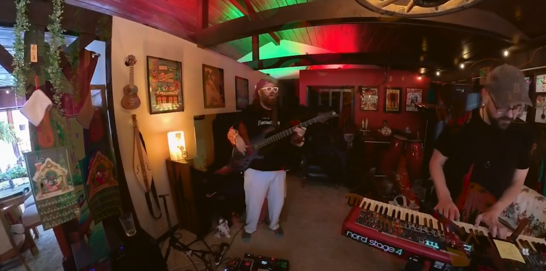 Jam session at Studio Wildwoods
